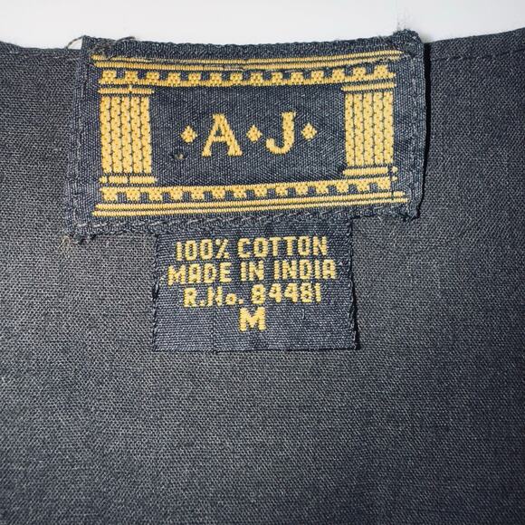 VTG AJ 90s Floral Beaded Sequin Vest Women’s Medium Waistcoat CottageCore Whimsy - Picture 5 of 5